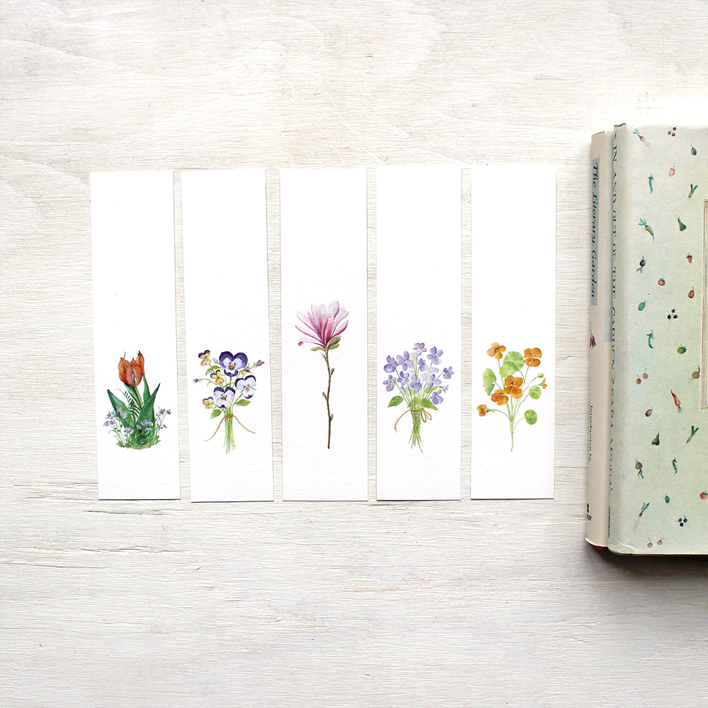 REAL Pressed Flower Bookmark, Botanical Bookmark, Gardeners Gift