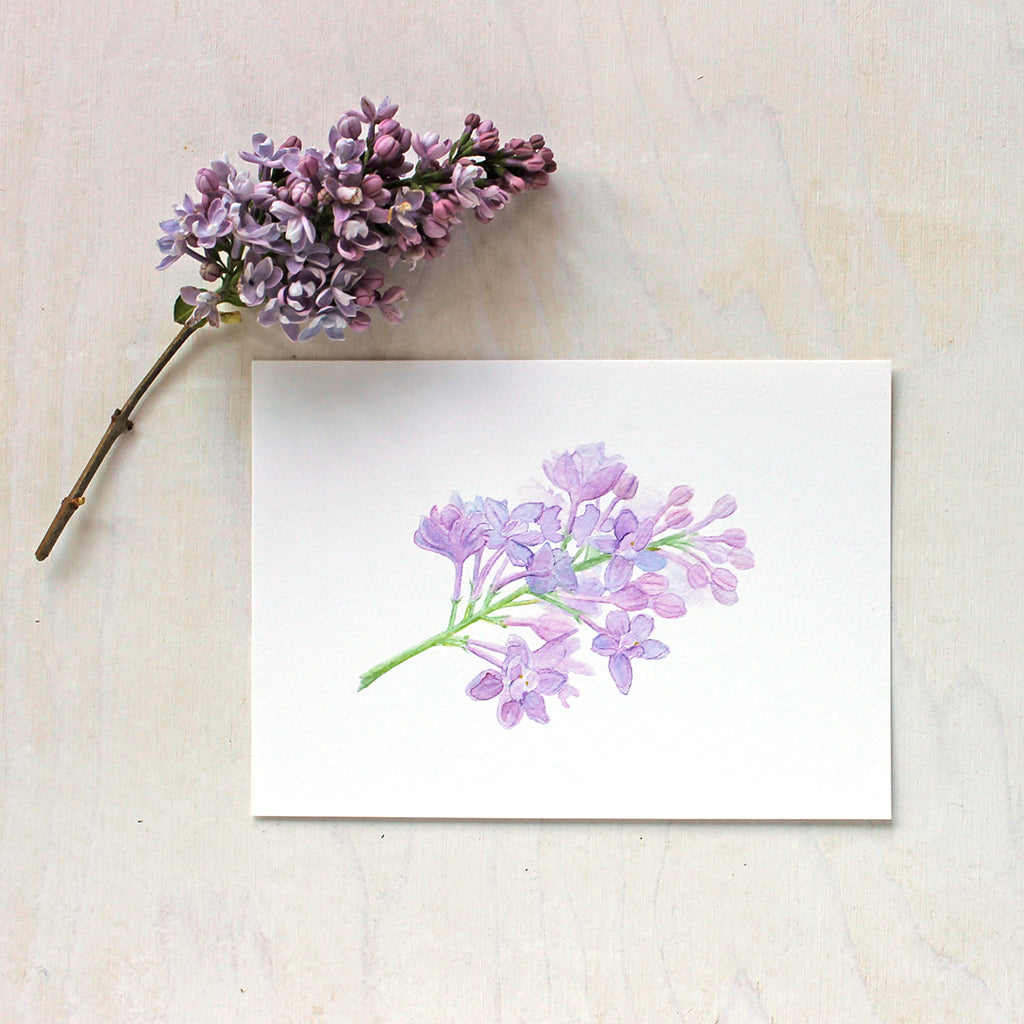 Lilac Flower Prints